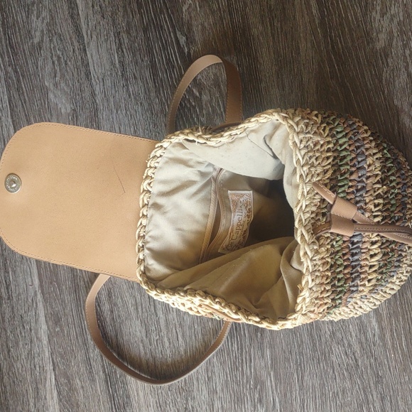 Vintage Straw Mini Backpack - Picture 5 of 5